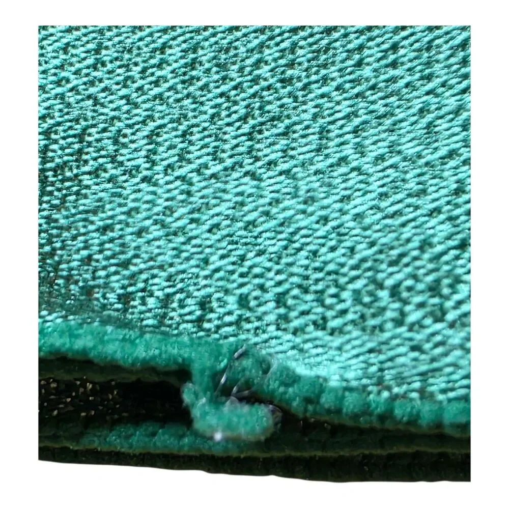 Four Christmas Green Napkins
